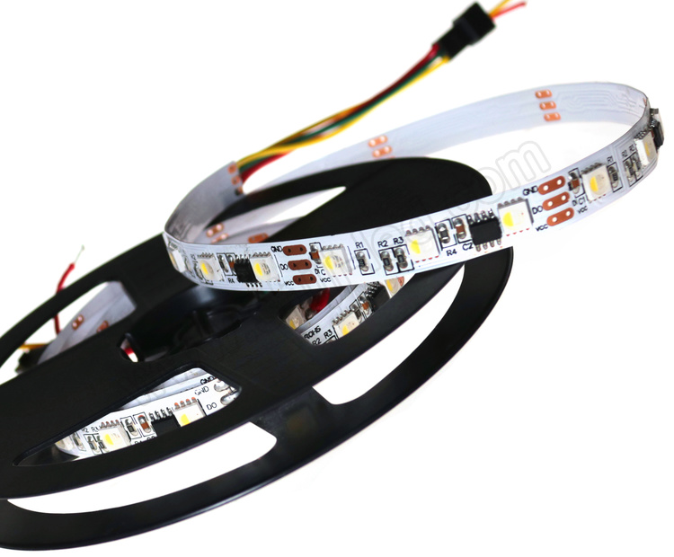 SMD 5050 RGBW Pixel Flexible LED Strip DC12V 60leds/m