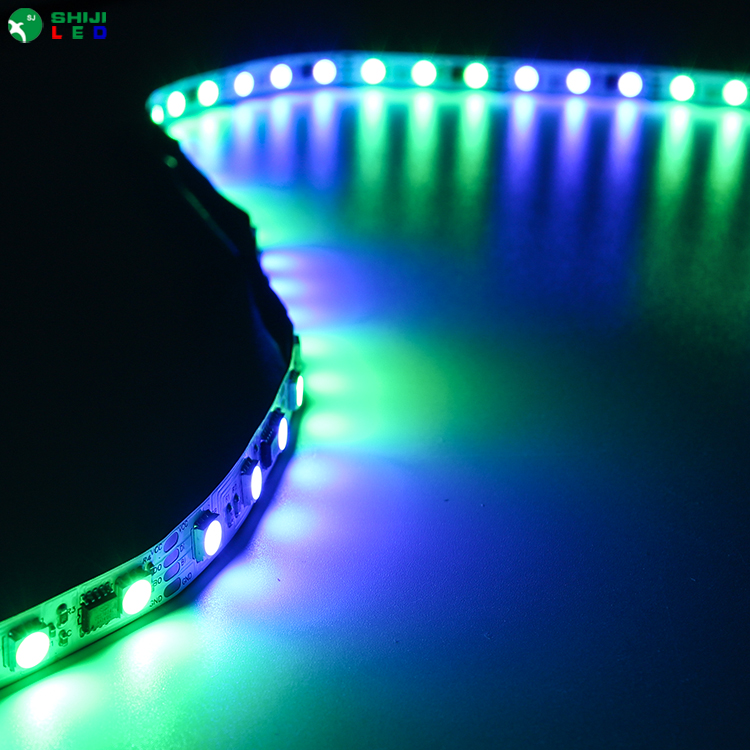 Addressable LED Strip Light UCS7604 12V 60leds/m RGBW for Christmas Decoration